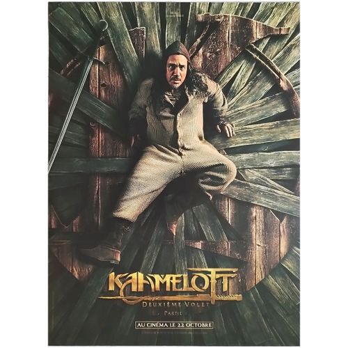 Kaamelott Volet 2 Affiche Cinéma Originale Préventive Roulée Petit Format 53x39cm Alexandre Astier