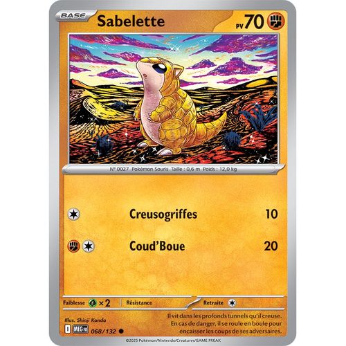 Sabelette - 068/132 - Mega-Evolution