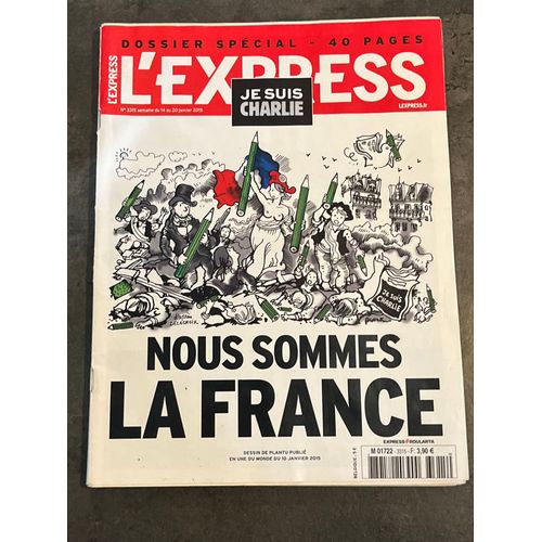 L’Express N 3315 Du 14 Au 20 Janvier 2015 
