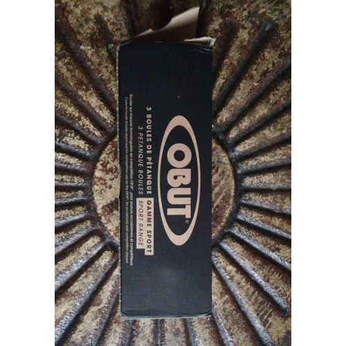 Boule De Pétanque Noire