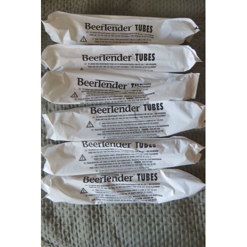 Lot De 6 Tubes Beertender Fût Pour Tireuse Pompe À Bière Seb Et Krups