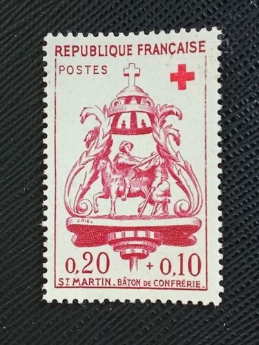 Timbre France Y T 1278 Saint Martin, Bâton De Confrérie 1960 (141009 )