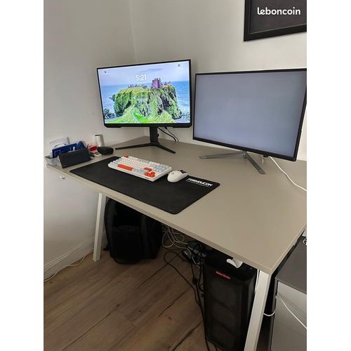 Bureau Beige Ikea - 140x80