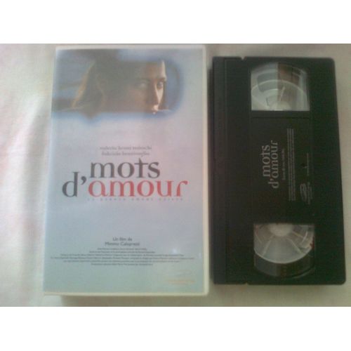 Cassette Vidéo Vhs - Mots D'Amour - Valeria Bruni Tedeschi