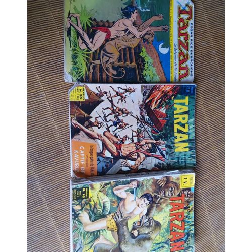 Lot Revues Tarzan Mensuel 16-17-18-30 Bimensuel 9