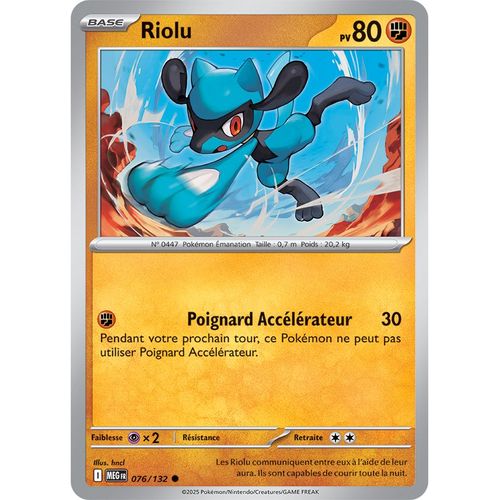 Riolu - 076/132 - Mega-Evolution