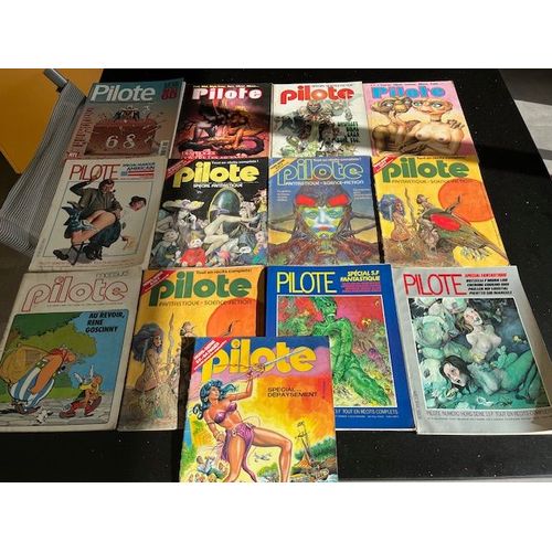 Lot De Revues Pilote