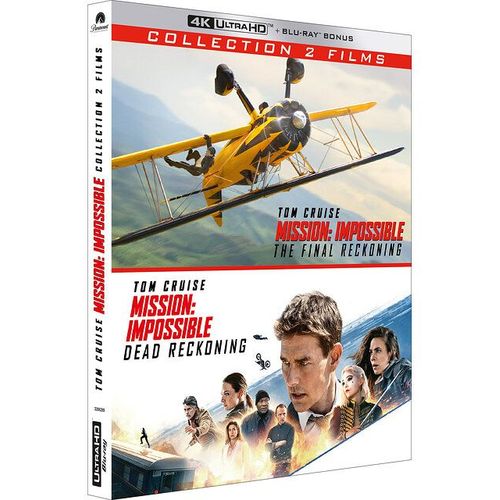 Mission : Impossible - Dead Reckoning + The Final Reckoning - 4k Ultra Hd + Blu-Ray Bonus