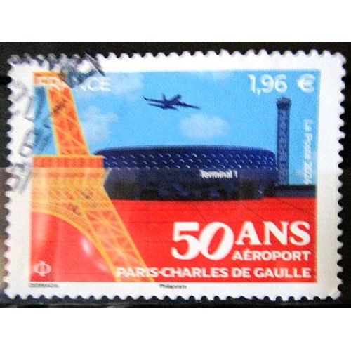 2024. F5763: 50 Ans Aéroport Charles De Gaulle.