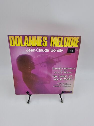 Vinyle 45 Tours Jean-Claude Borelly : Dolannes Mélodie Avec Fourreau