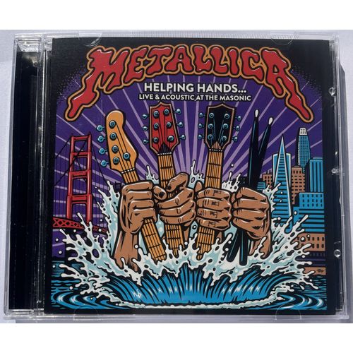 Metallica Cd Helping Hands... Live & Acoustic At The Masonic