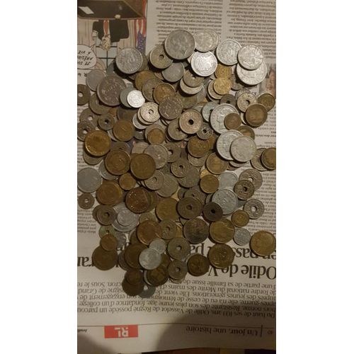 Lot De 200 Pièces Françaises Avant 1960