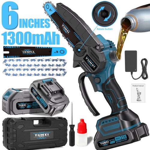 Mini Tronconneuse Electrique Sans Fil PRO 6", Modele: E