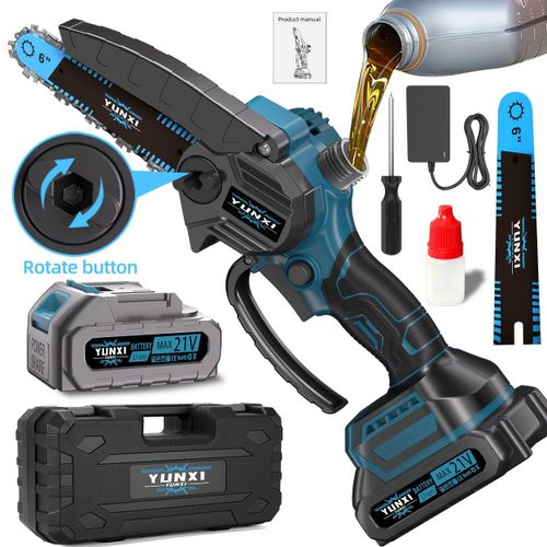 Mini Tronconneuse Electrique Sans Fil PRO 6", Modele: C