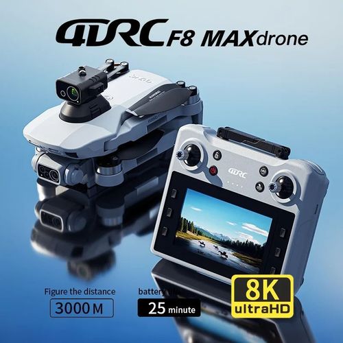 Nouveau Drone Pro 8k Gps 5g Wifi 3 Cameras, Modele: 1 Batterie