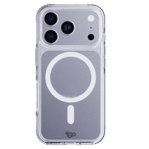 Coque MagSafe EvoClear pour iPhone 17 Pro Antichoc Tech21 Transparent