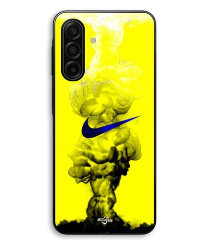 Coque Pour Samsung Galaxy A37 Nike Bold font jaune Maniacase