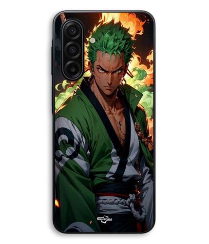 Coque Pour Samsung Galaxy A37 One piece Zoro manga anime 3D art Maniacase