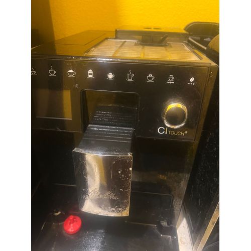 Broyeur MELITTA Ci Touch Noir - Machines à café - Pression 15 bar - Compatible Café moulu, grain