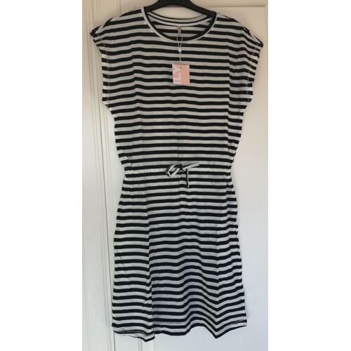 Robe Rayé Blanc/Noir Only Taille 10 Ans Neuve Avec Étiquette