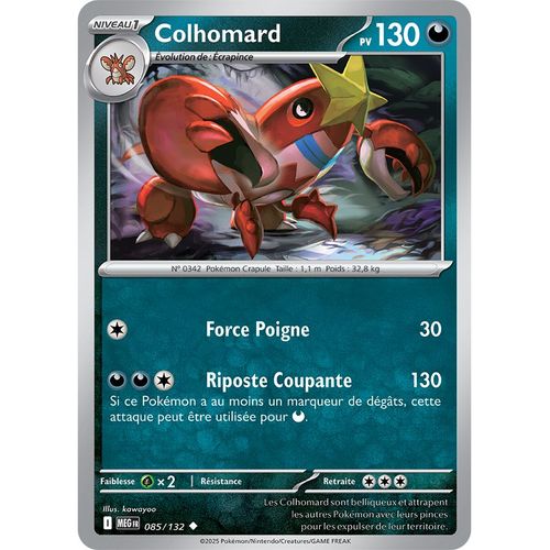 Colhomard - 085/132 - Mega-Evolution