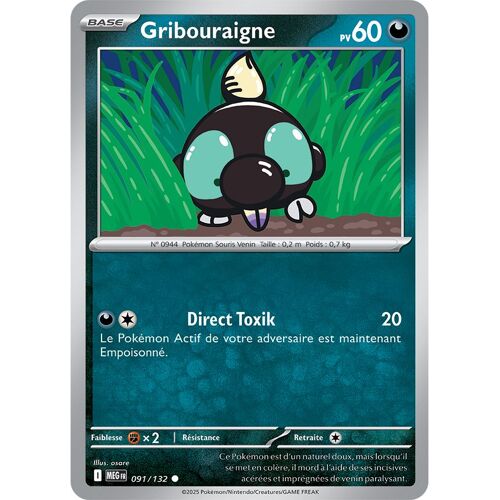 Gribouraigne - 091/132 - Mega-Evolution