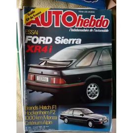 Auto Hebdo 364 De 1983 Bmw 635,Ford Sierra Xr4i,Salon Belgrade,Course Des Champions,Safari,1000km Monza,Hockenheim F2 Et R5 Turbo,Criterium Alpin,