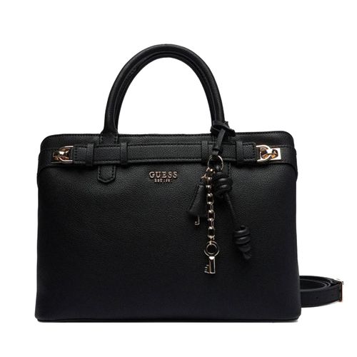 Sac à main Guess Chardon top zip shou - 46070 Noir Vernis Unique