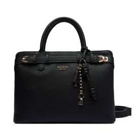 Sac à main Guess Chardon top zip shou - 46070 Noir Vernis Unique