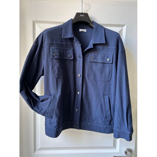 Veste Damart, Taille 44 Bleu Marine