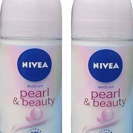 Nivea Pearl Beauty Roll-On, 50ml Each (Pack Of 2) 