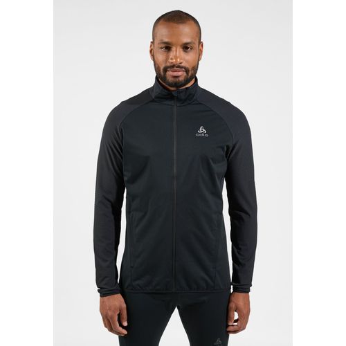 Odlo Veste De Running Zeroweight Warm Hybrid Pour Homme, S, Noir
