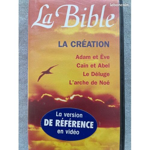 La Bible - La Création - Cassette Vhs