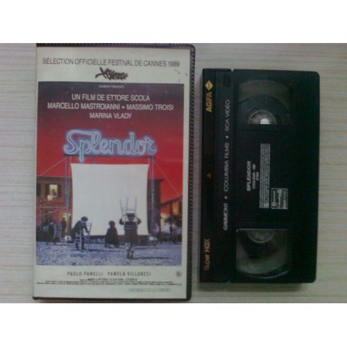 Cassette Vidéo Vhs - Splendor - Marcello Mastroianni