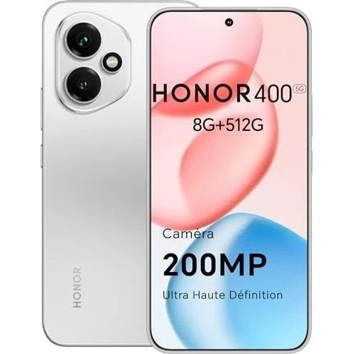 Honor 400 5G Dual-SIM 512 Go Argenté