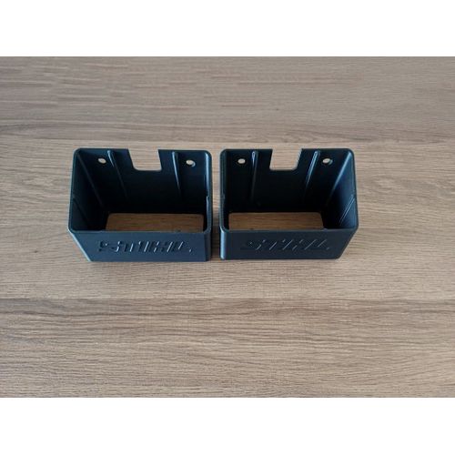 Lot de 2 supports batteries STIHL AP100/AP200/AP300/AP500