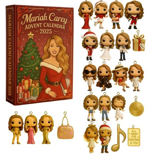 Calendrier de l'Avent Mariah Carey - 24 Jours Coffret Cadeaux Mystère