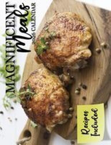 Magnificent Meals 2026 Calendar Paperback Book By B. Patrick