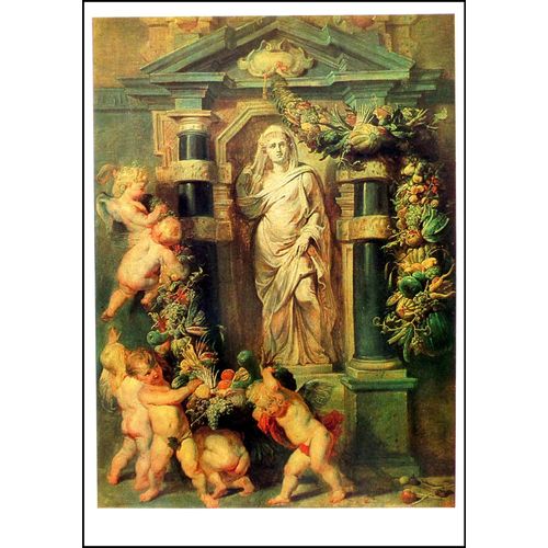Rubens Lot 3 Cartes Postales Tableaux Peinture