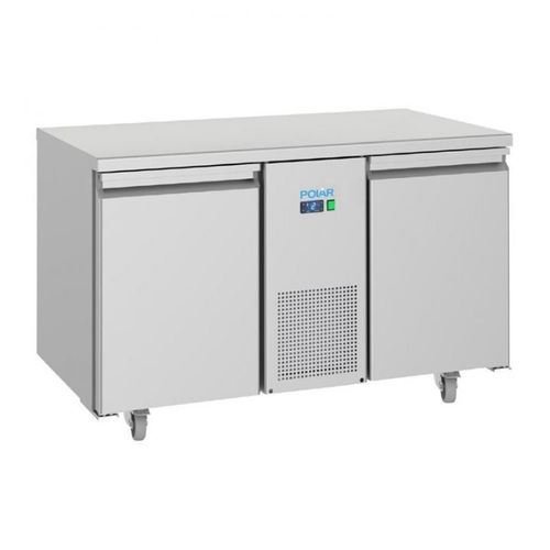 Table Réfrigérée Positive Écoénergétique, 2 Portes - 281 Litres, 250W, 220V - MONO