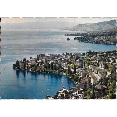 Carte Postale De Montreux (Suisse) - Bonport Et Clarens