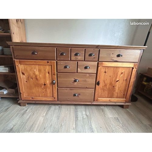 Buffet Ikea Leksvik En Pin Massif ¿ Style Rustique