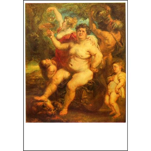 Rubens Lot 4 Cartes Postales Tableaux Peinture