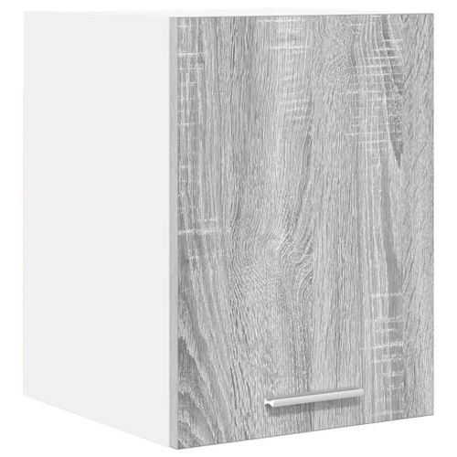 vidaXL Armoire suspendue Riga Gris Sonoma et Blanc 30 x 31 x 40 cm