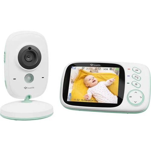 Truelife Nannycam H32 Pro Tlvmmnch32pwb Babyphone Avec Caméra Numérique 2.4 Ghz
