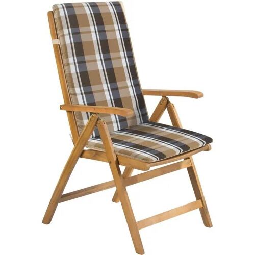 Fieldmann Coussin De Fauteuil Fdzn 9106, Creme Rayé