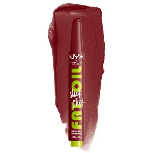 Nyx Professional Makeup - Fat Oil Slick Click - Baume À Lèvres - In A Mood-Rouge 