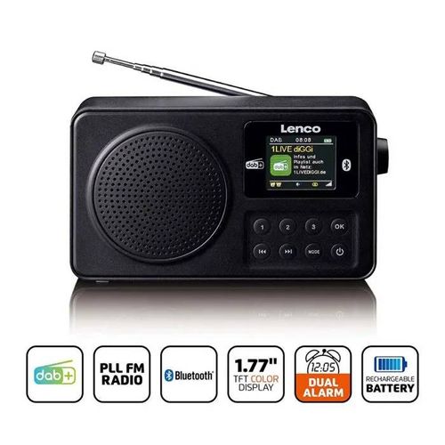 IMPERIAL Radio DAB+ DABMAN i560 CD Chaîne hi-fi Bluetooth Noir
