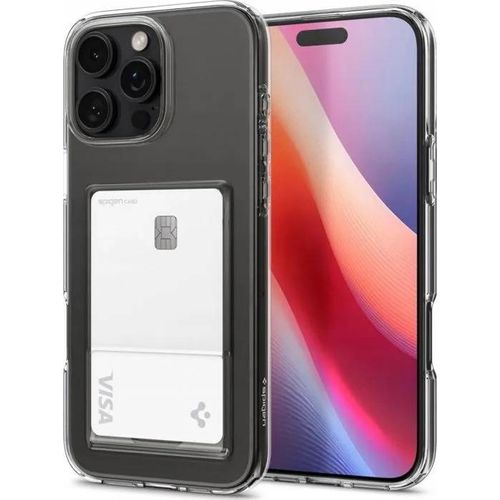 Coque Téléphone - Spigen - Acs08011 - Transparent - Souple - Compatible Iphone 16 Pro Max