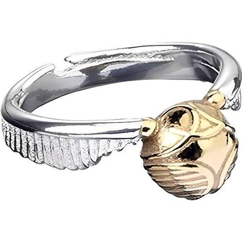 Bague - Harry Potter Golden Snitch - Acier Inoxydable - Femme - Gris Et Or